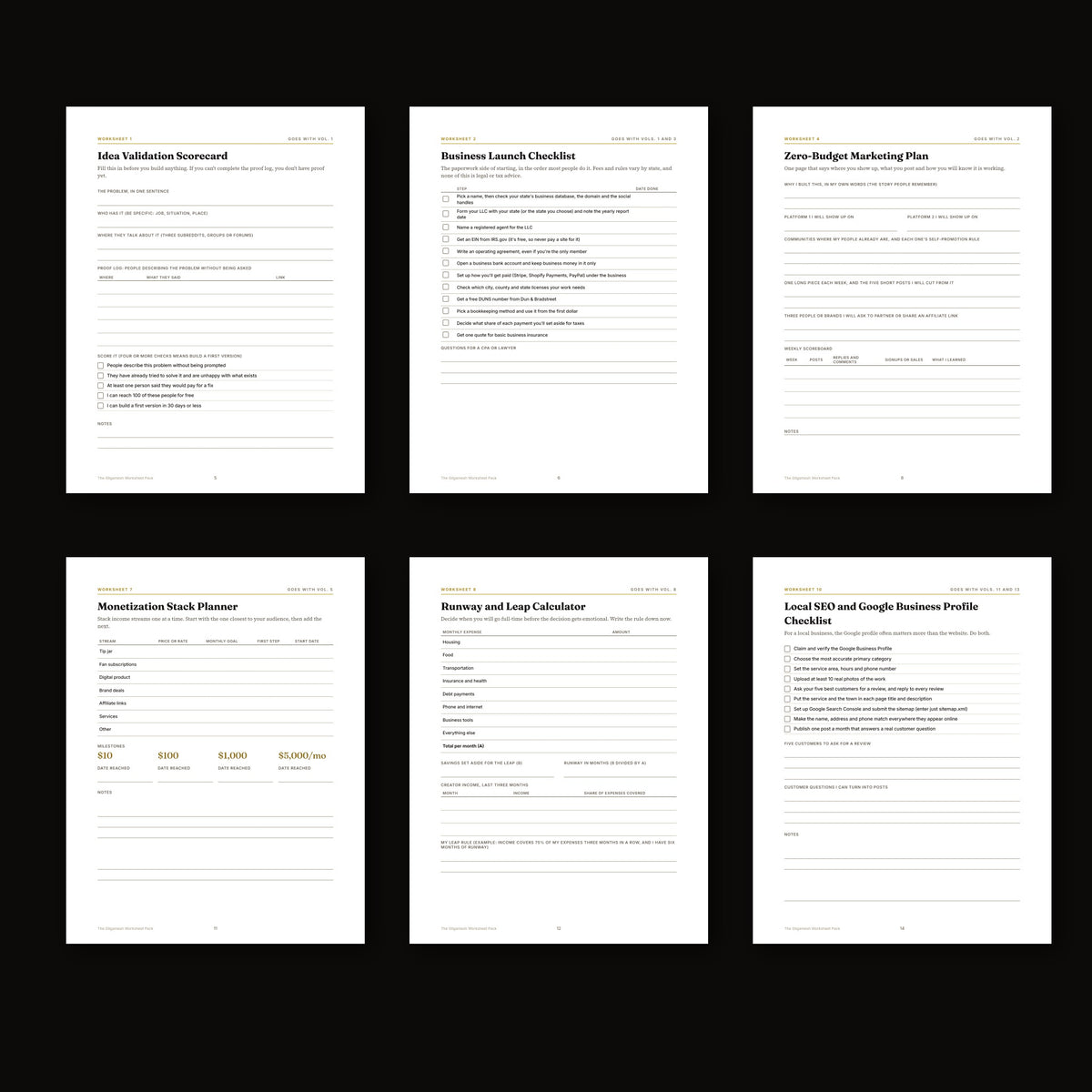 The Gilgamesh Worksheet Pack